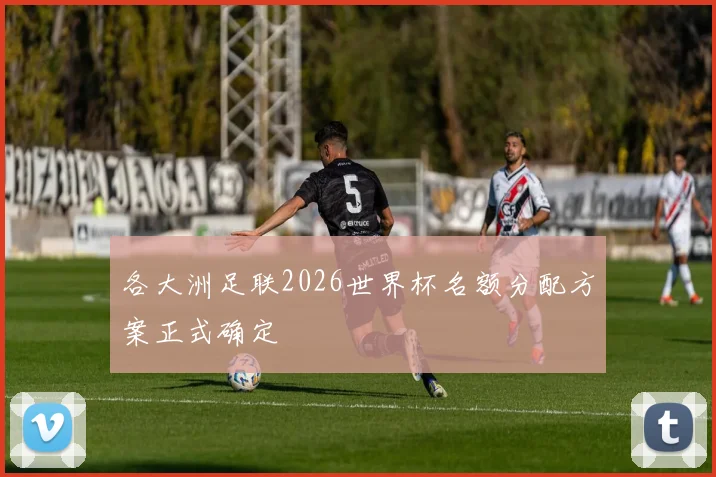 各大洲足联2026世界杯名额分配方案正式确定